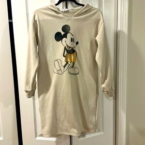 🐭Gap Disney Mickey Mouse Hoodie Sweatshirt Dress